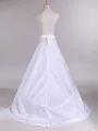 Nylon A-Line 1 Tier Sweep/Brush Train Wedding Petticoats