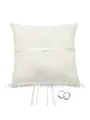 Delicate Ring Pillow In Lace With Imitation Pearl