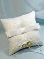 Fascinating Ring Pillow In Cloth With Applique
