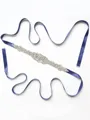 Fashion Satin Sashes With Rhinestones