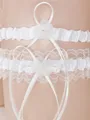 Delicate Bridal/Feminine Lace With Flower Garters