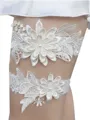 Glamorous Bridal/Feminine Lace With Applique Garters