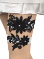 Glamorous Bridal/Feminine Lace With Applique Garters