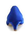 Women's Low Heel Peep Toe Satin High Heels