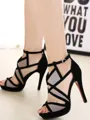 Women's Hollow-out Stiletto Heel Peep Toe Sandals