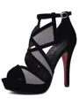 Women's Hollow-out Stiletto Heel Peep Toe Sandals