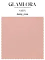 Satin Fabric Color Swatch