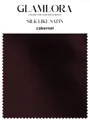 Silk Like Satin Fabric Color Swatch
