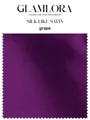 Silk Like Satin Fabric Color Swatch