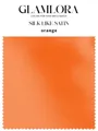 Silk Like Satin Fabric Color Swatch
