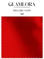 Silk Like Satin Fabric Color Swatch