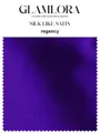 Silk Like Satin Fabric Color Swatch