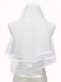 Graceful Tulle Two Tier Elbow Wedding Veils
