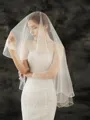 Stunning One-Tier Tulle Fingertip Bridal Veils