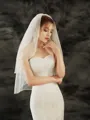 Delicate Tulle Two-Tier Elbow Bridal Veils