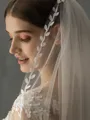 Beautiful Tulle Two-Tier Elbow Bridal Veils