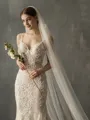 Pretty Tulle One-Tier Chapel Bridal Veils