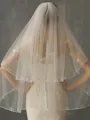 Stunning Tulle Two-Tier Fingertip Bridal Veils