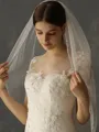 Charming Tulle One-Tier Elbow Bridal Veils