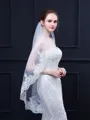 Attractive Tulle With Lace Wedding Veils