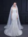 Brilliant 2 Layer Tulle Long Wedding Veils