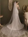 Charming Tulle One-Tier Chapel Bridal Veils