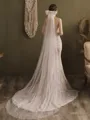 Beautiful Tulle One-Tier Chapel Bridal Veils With Bowknot
