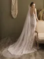 Beautiful Tulle One-Tier Chapel Bridal Veils With Bowknot