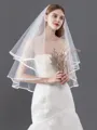 Brilliant Tulle Two-Tier Elbow Bridal Veils