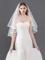 Brilliant Tulle Two-Tier Elbow Bridal Veils