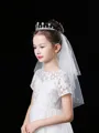 Pretty Tulle Flower Girl Veils