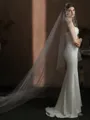Charming Tulle One-Tier Cathedral Bridal Veils