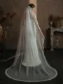 Luxurious Tulle One-Tier Chapel Bridal Veils