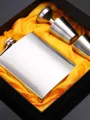 Groomsmen Gifts-Simple Stainless Steel Flask