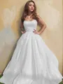 A-line Princess Square Sleeveless Stylish Floor-Length Tulle Prom Dress With Ruffles