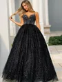 A-line V-Neck Fashion Sleeveless Floor-Length Prom Dress