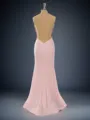 Sheath/Column Classic V-neck Floor-Length Prom Dress
