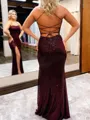 Charming Sheath Spaghetti Straps Floor-Length Prom Dress