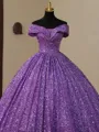 Unique Ball-Gown Off-the-Shoulder Floor-Length Corset Prom Dress
