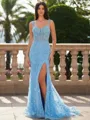 Extravagant Sheath Sweetheart Appliques Lace Sweep Train Tulle Corset Prom Dress