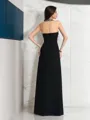A-line Halter Exquisite Sleeveless Floor-Length Chiffon Evening Dress With Beading