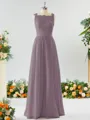 A-line Square Charming Chiffon Bridesmaid Dress With Applique