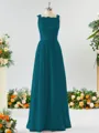 A-line Square Charming Chiffon Bridesmaid Dress With Applique