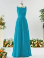 A-line Square Charming Chiffon Bridesmaid Dress With Applique