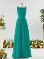 A-line Square Charming Chiffon Bridesmaid Dress With Applique