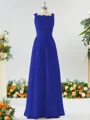 A-line Square Charming Chiffon Bridesmaid Dress With Applique