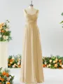 A-line Straps Stunning Chiffon Bridesmaid Dress With Ruched