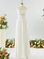 A-line Straps Stunning Chiffon Bridesmaid Dress With Ruched