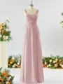 A-line Straps Stunning Chiffon Bridesmaid Dress With Ruched