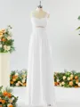 A-line Straps Stunning Chiffon Bridesmaid Dress With Ruched